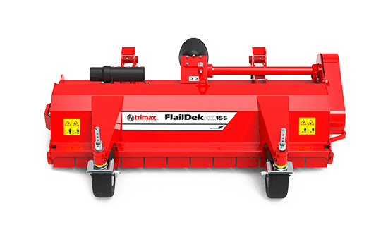 FlailDek Fx mower155 Red